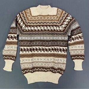 Brown & Tan Sweater